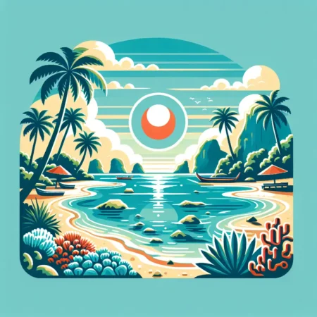 Menyusuri Keindahan Alam Pantai Nglambor di Yogyakarta